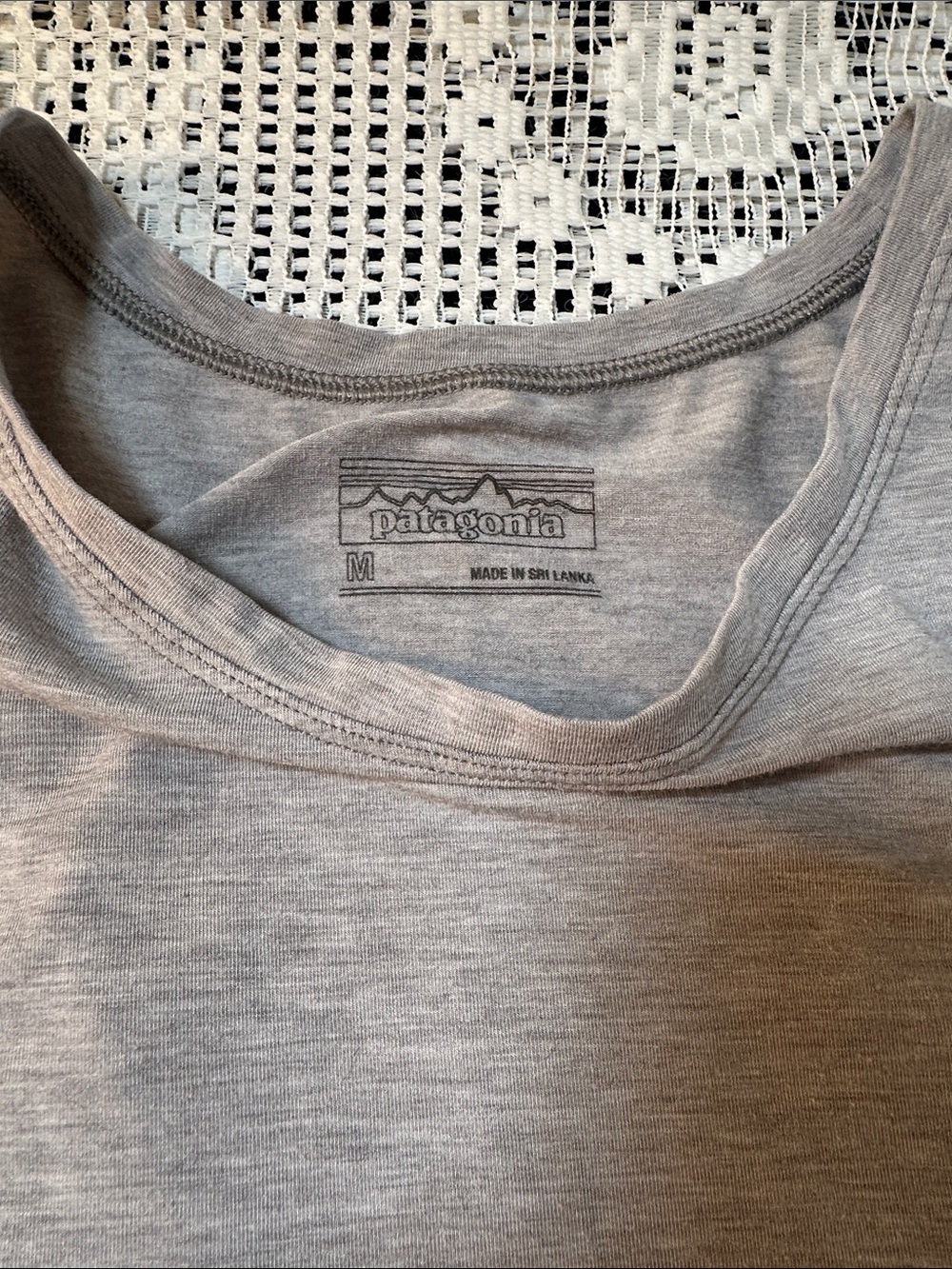 Patagonia Grey Athletic Tank Top - Picture 2 of 4
